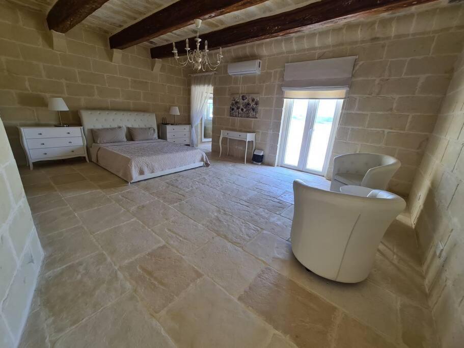 Farmhouse Villa With Large Pool And Garden In Gozo ガルブ エクステリア 写真